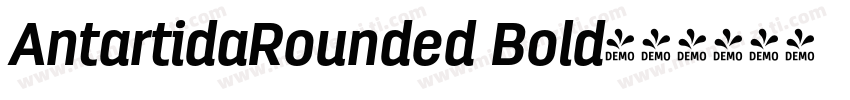 AntartidaRounded Bold字体转换